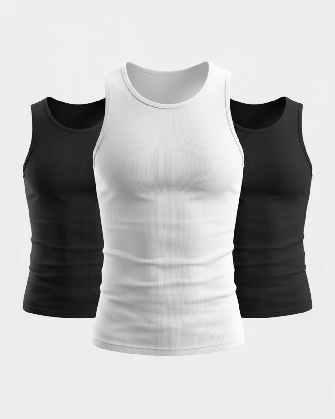 ORIGINAL TANK | PACK DE 3 - MIX NOIR