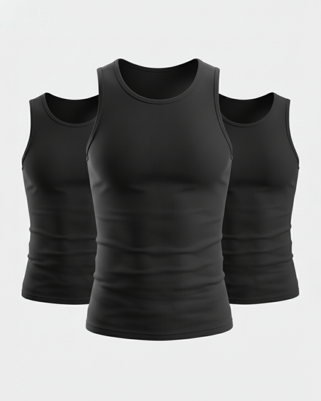 ORIGINAL TANK | PACK DE 3 - NOIR