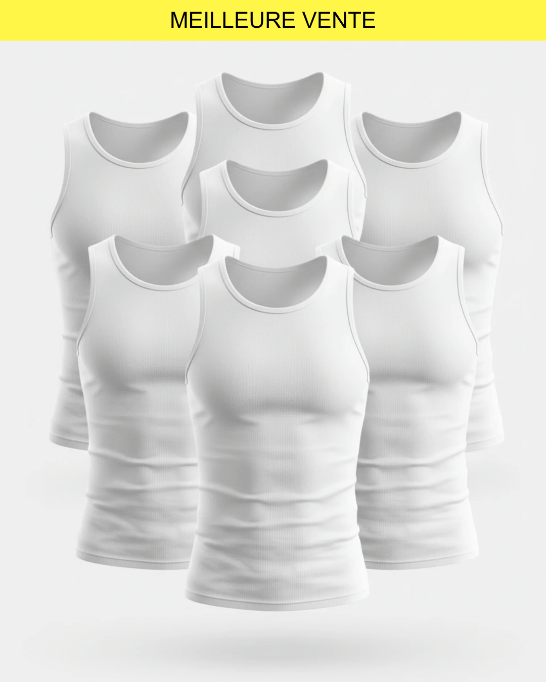 ORIGINAL TANK | PACK DE 6 - BLANC