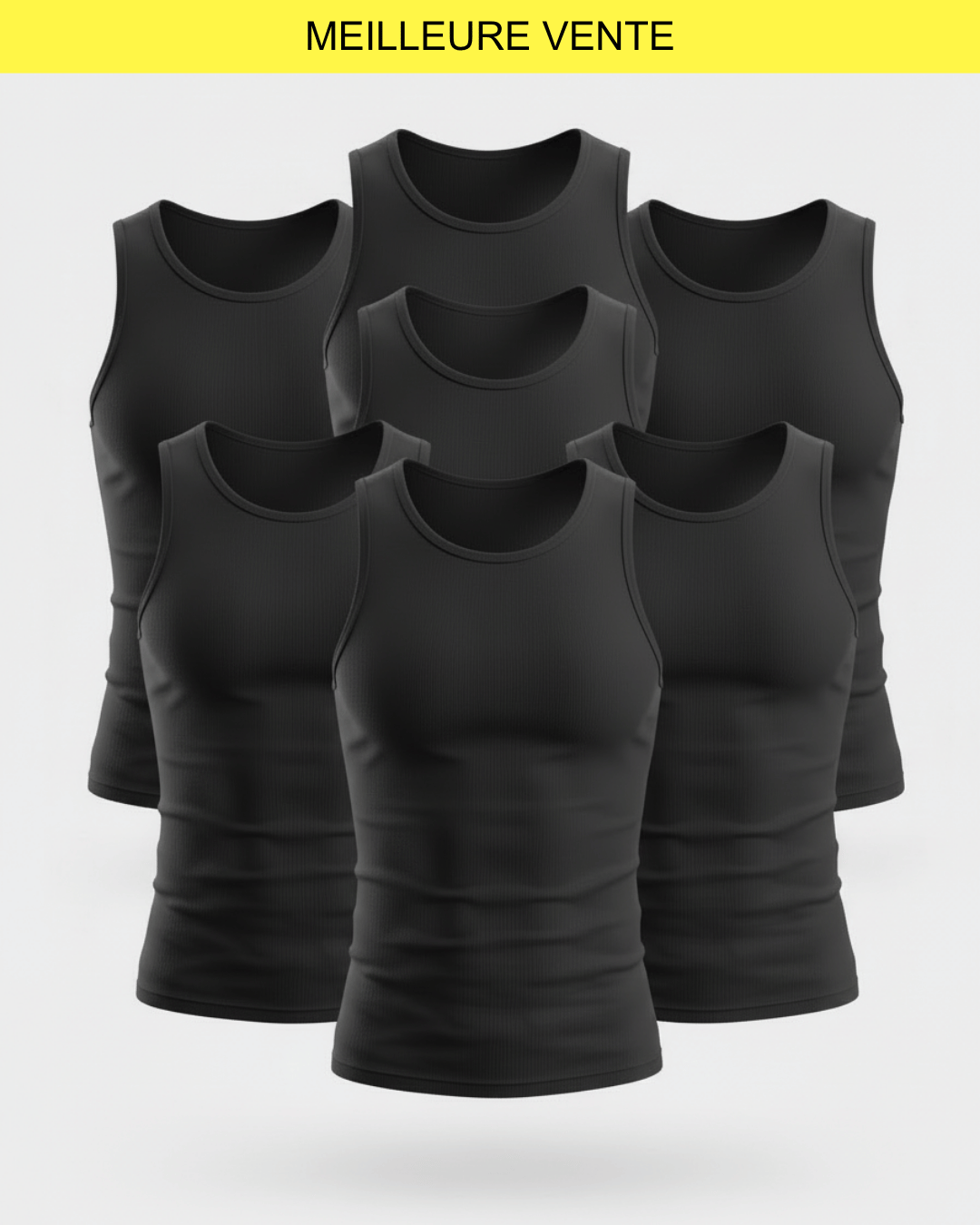 ORIGINAL TANK | PACK DE 6 - NOIR